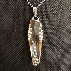 New Preciosa Excellente 925RH crystal necklace